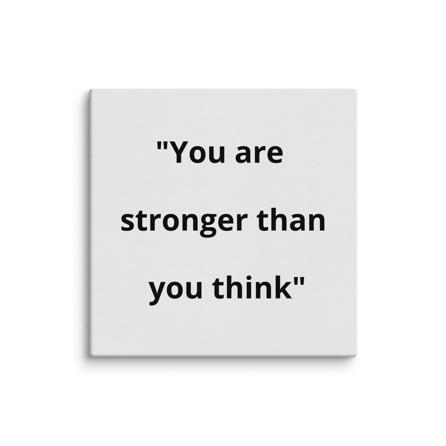 You are stronger than you think