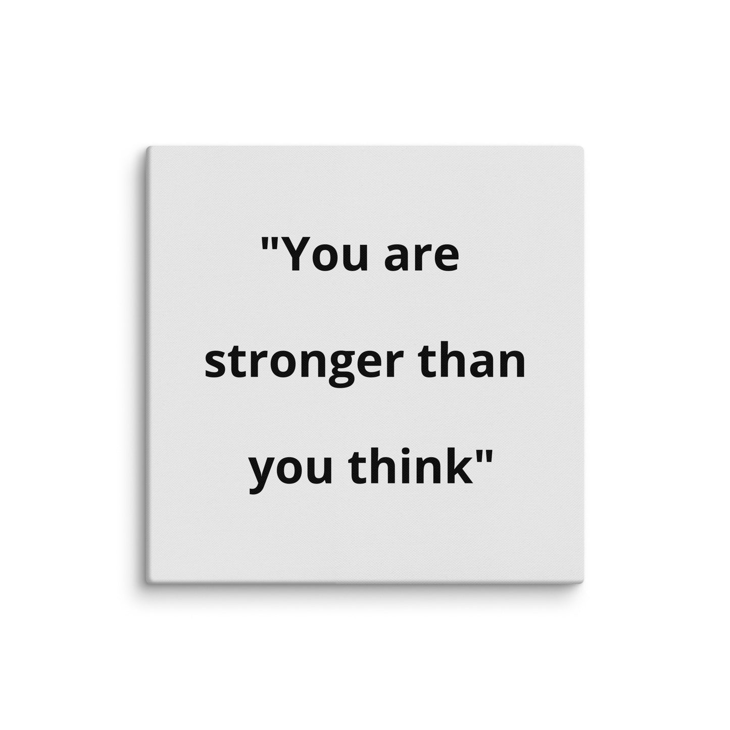 You are stronger than you think