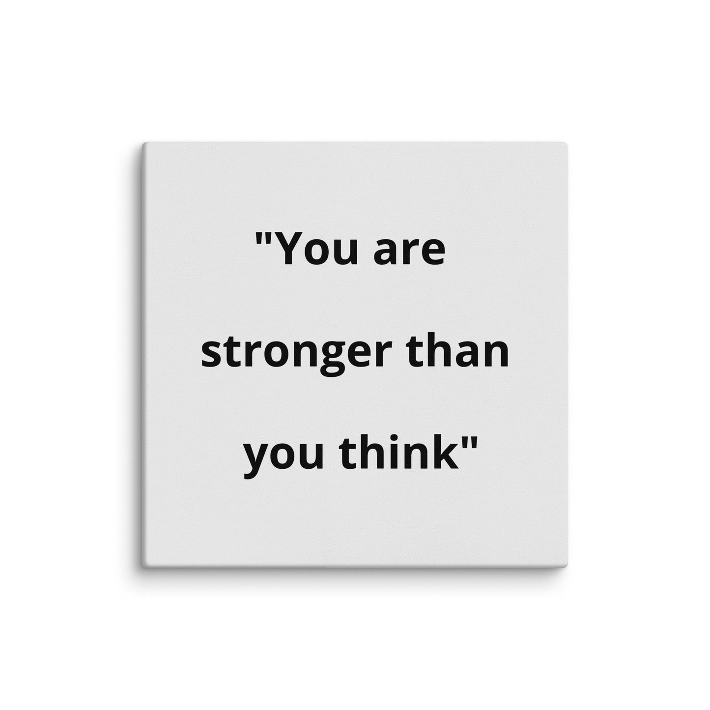 You are stronger than you think