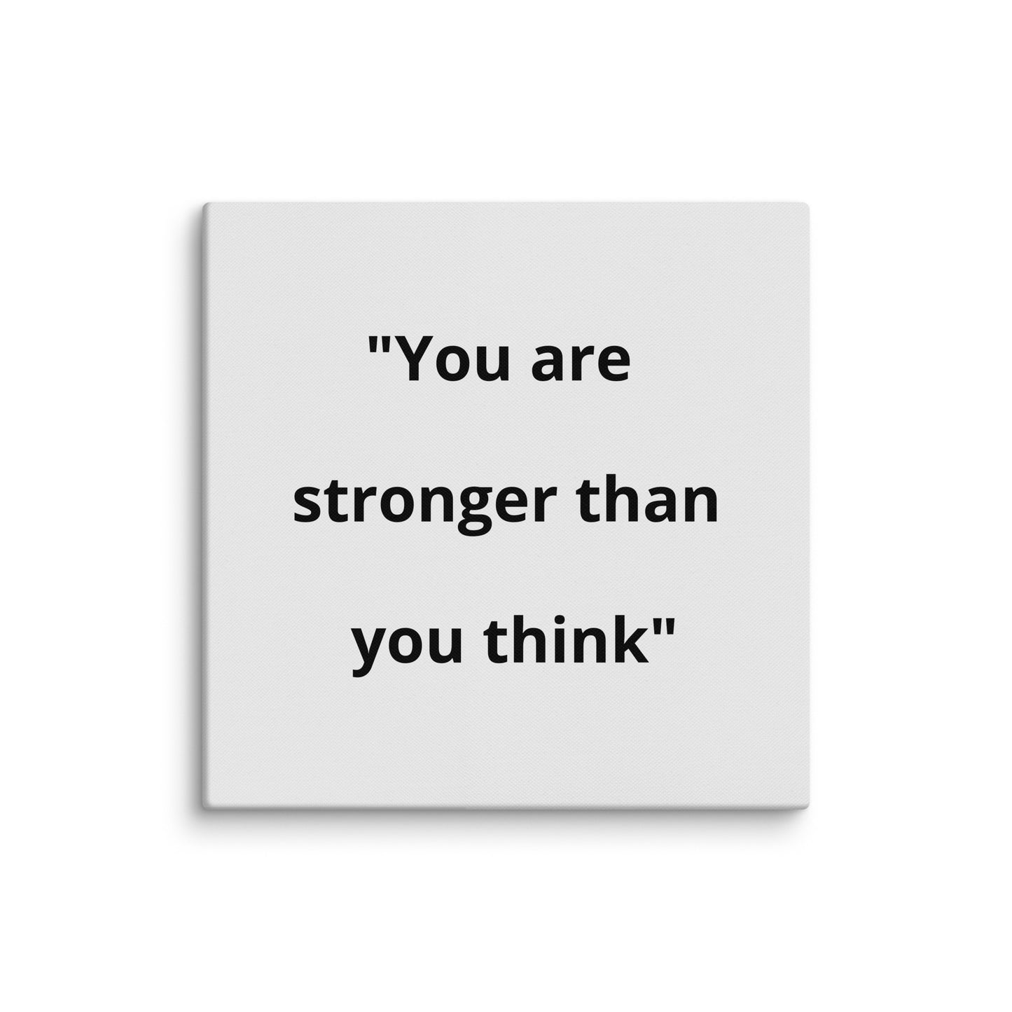 You are stronger than you think