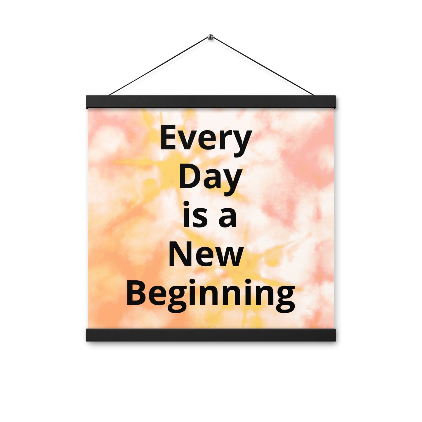 Every day is a new baginning