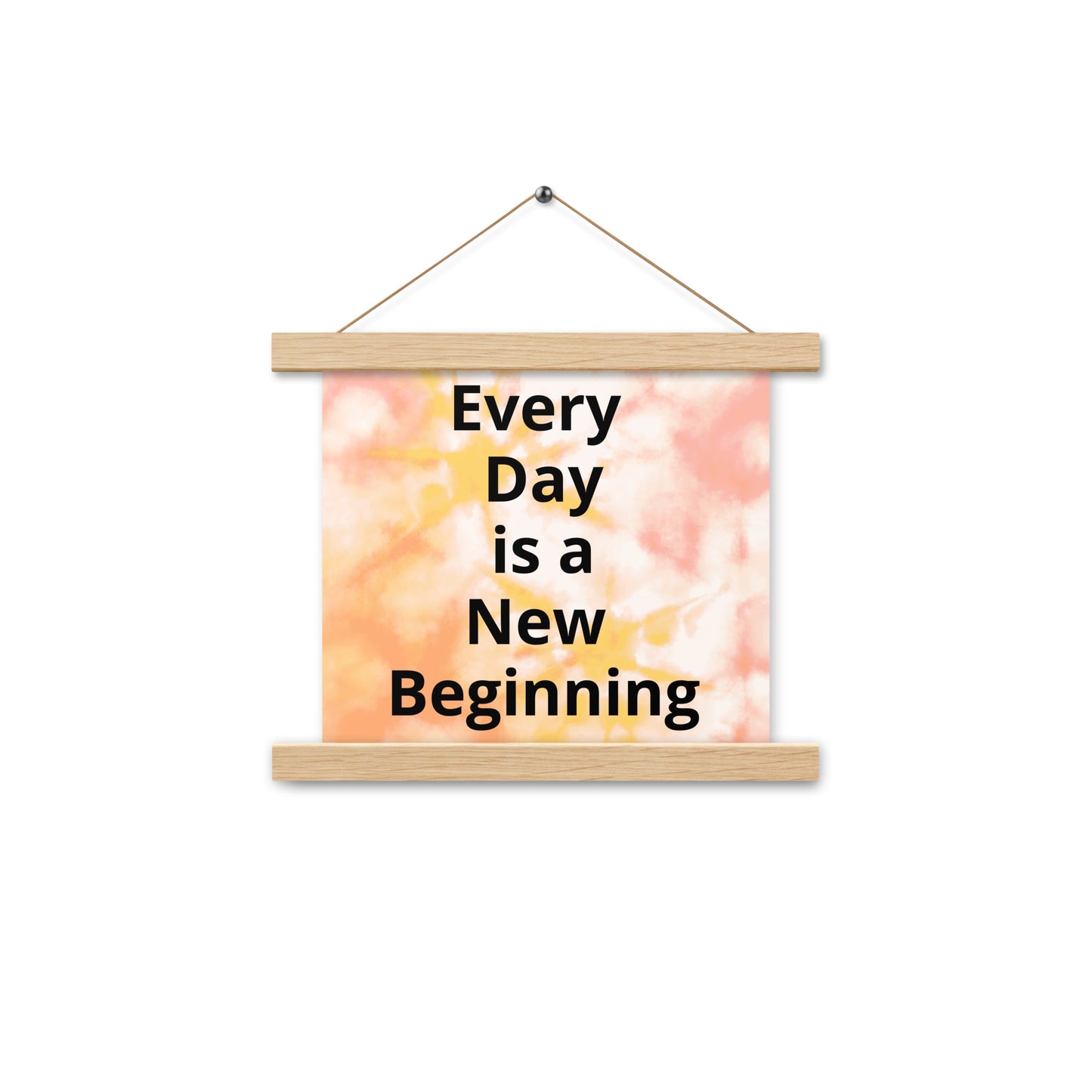 Every day is a new baginning