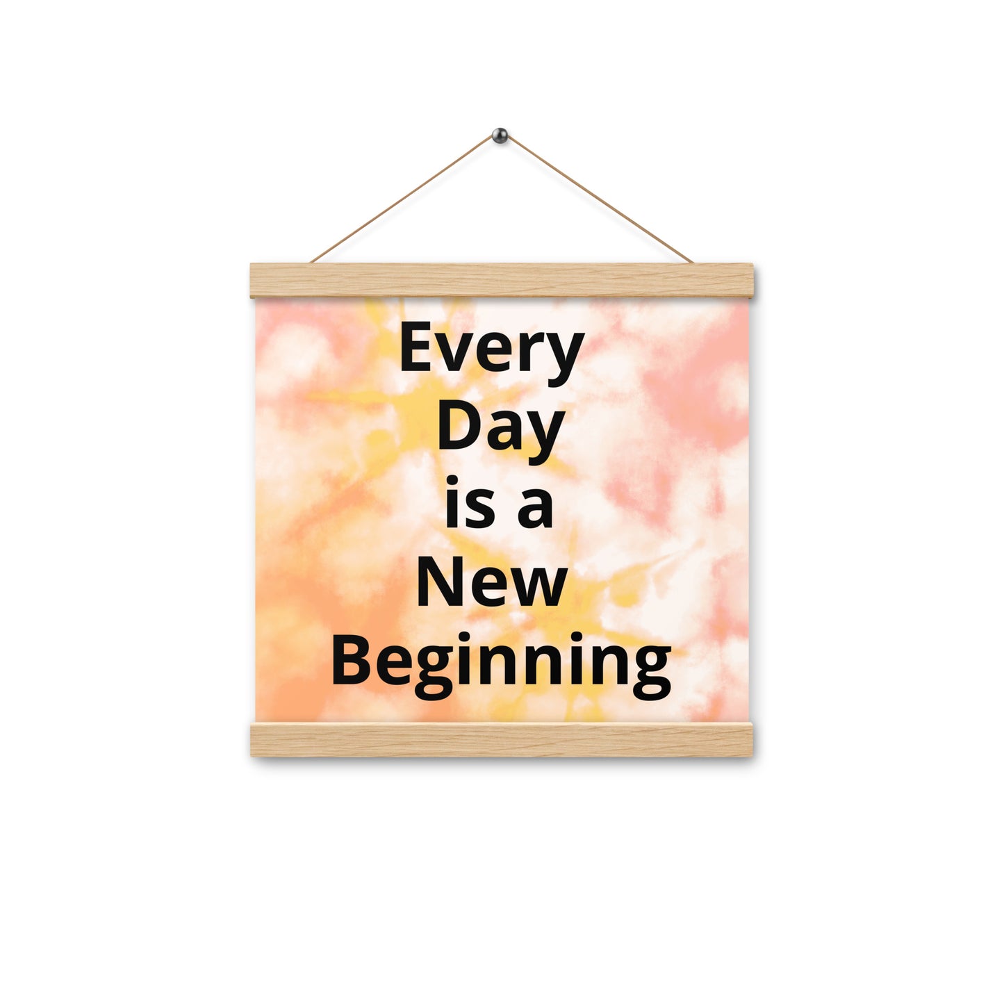 Every day is a new baginning