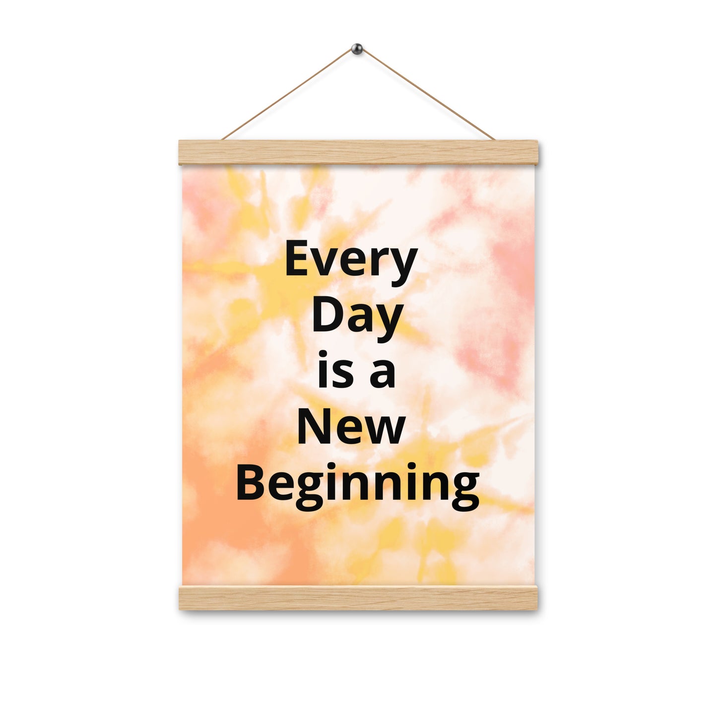 Every day is a new baginning