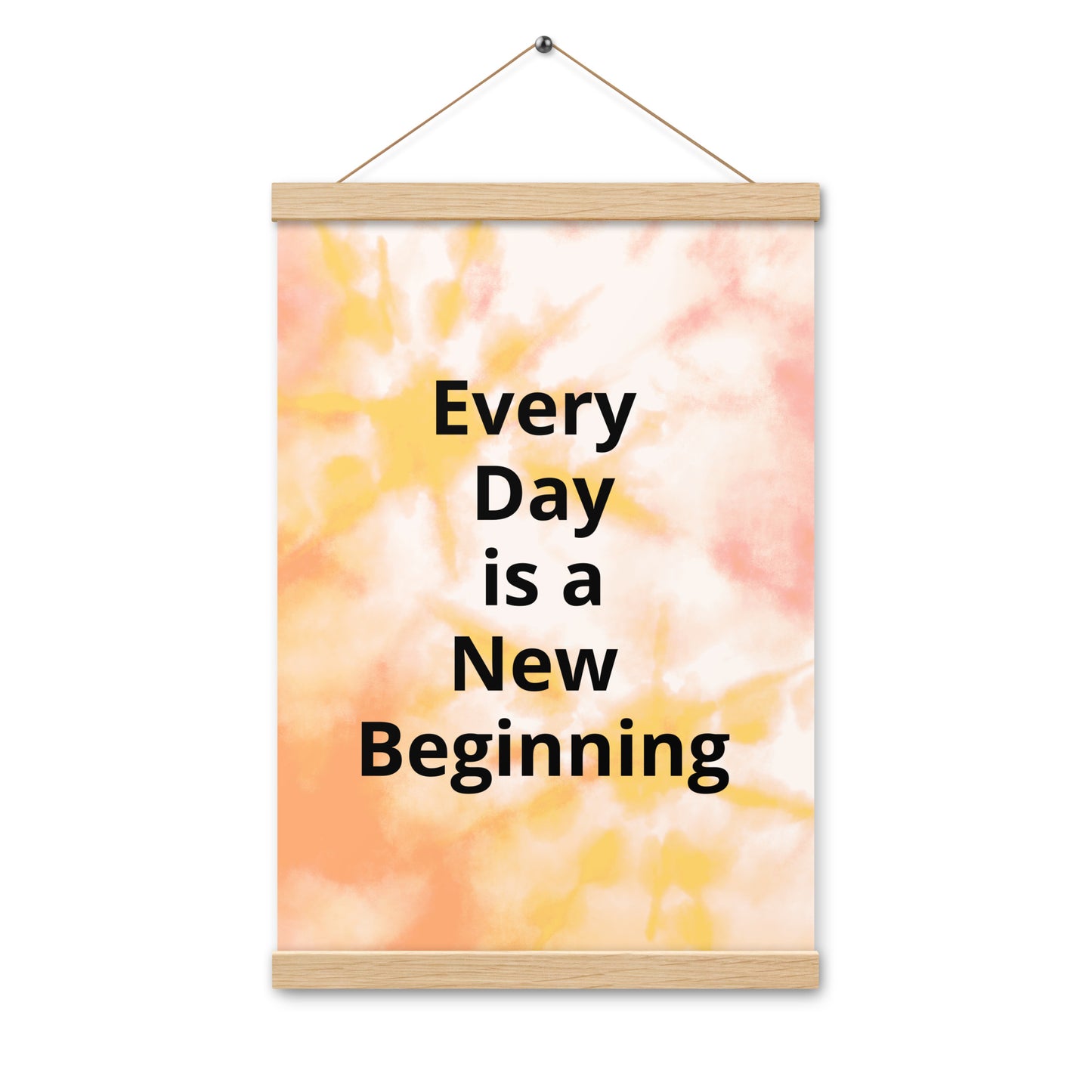 Every day is a new baginning