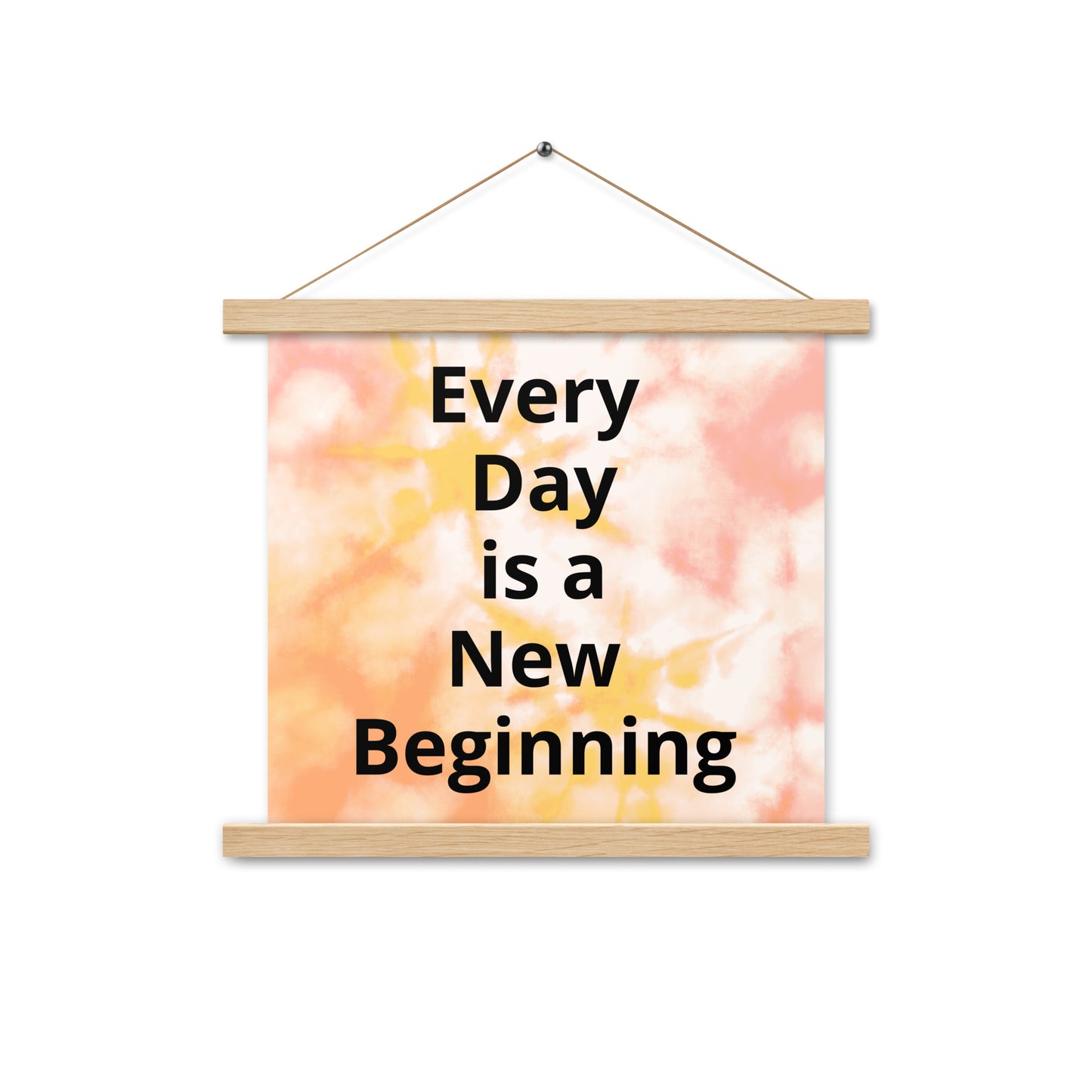 Every day is a new baginning