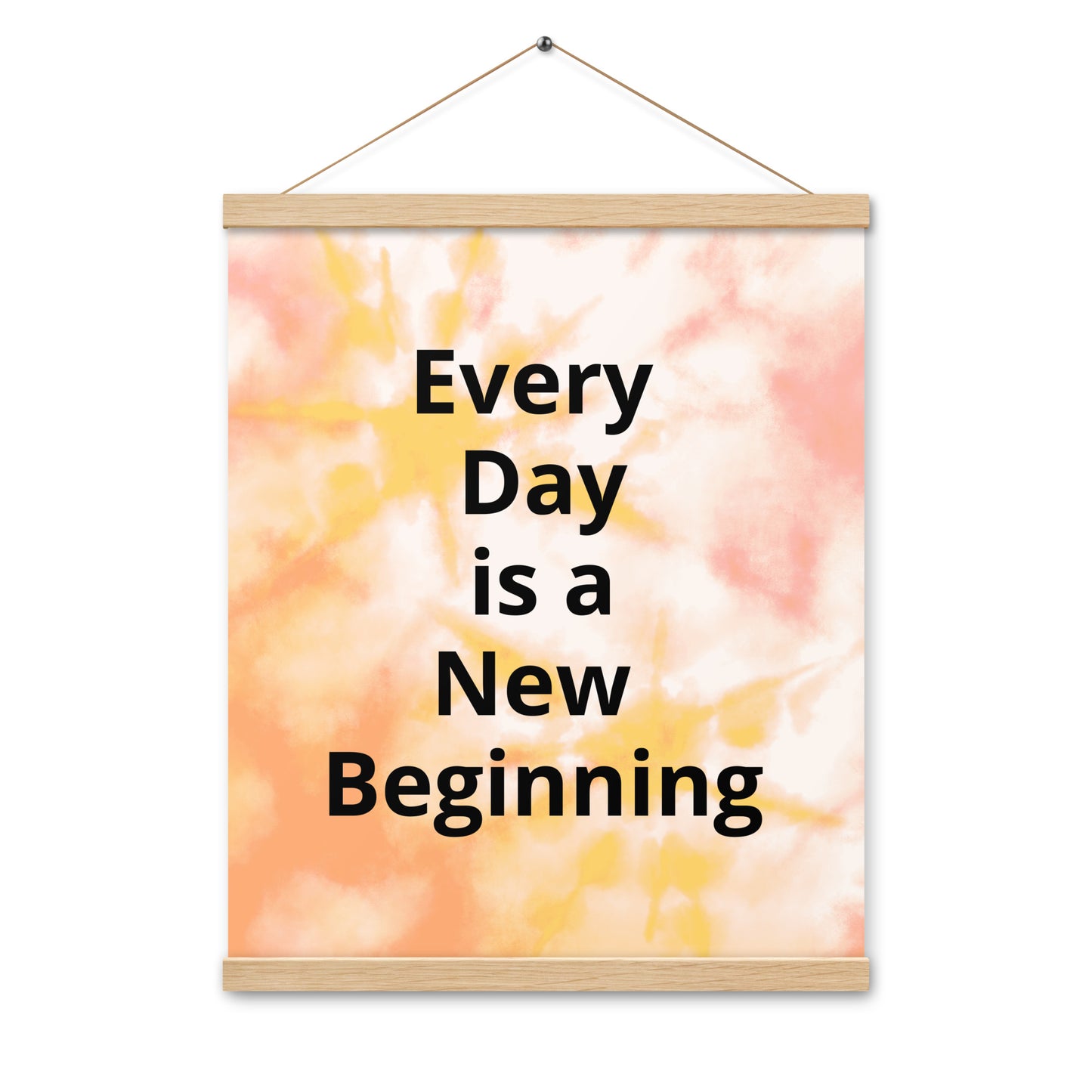 Every day is a new baginning