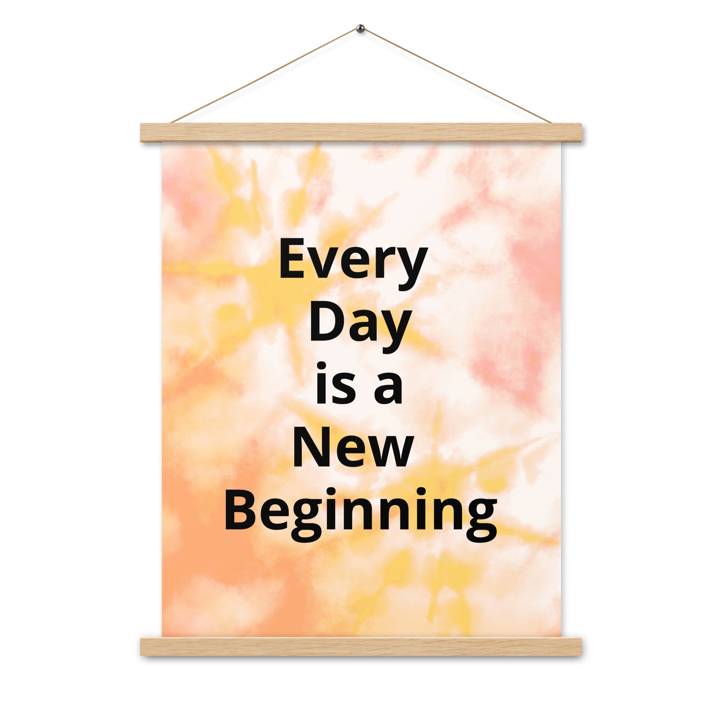 Every day is a new baginning