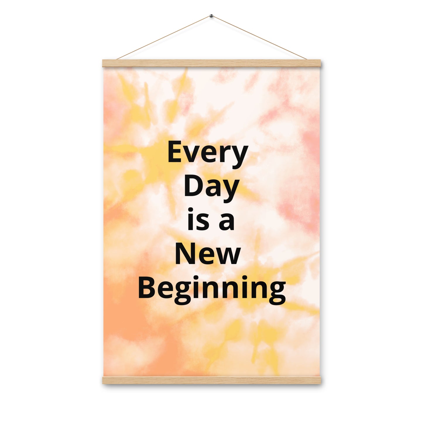 Every day is a new baginning