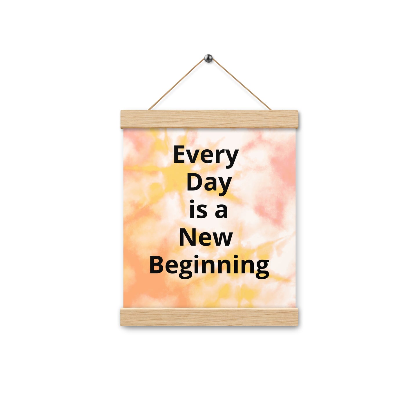 Every day is a new baginning