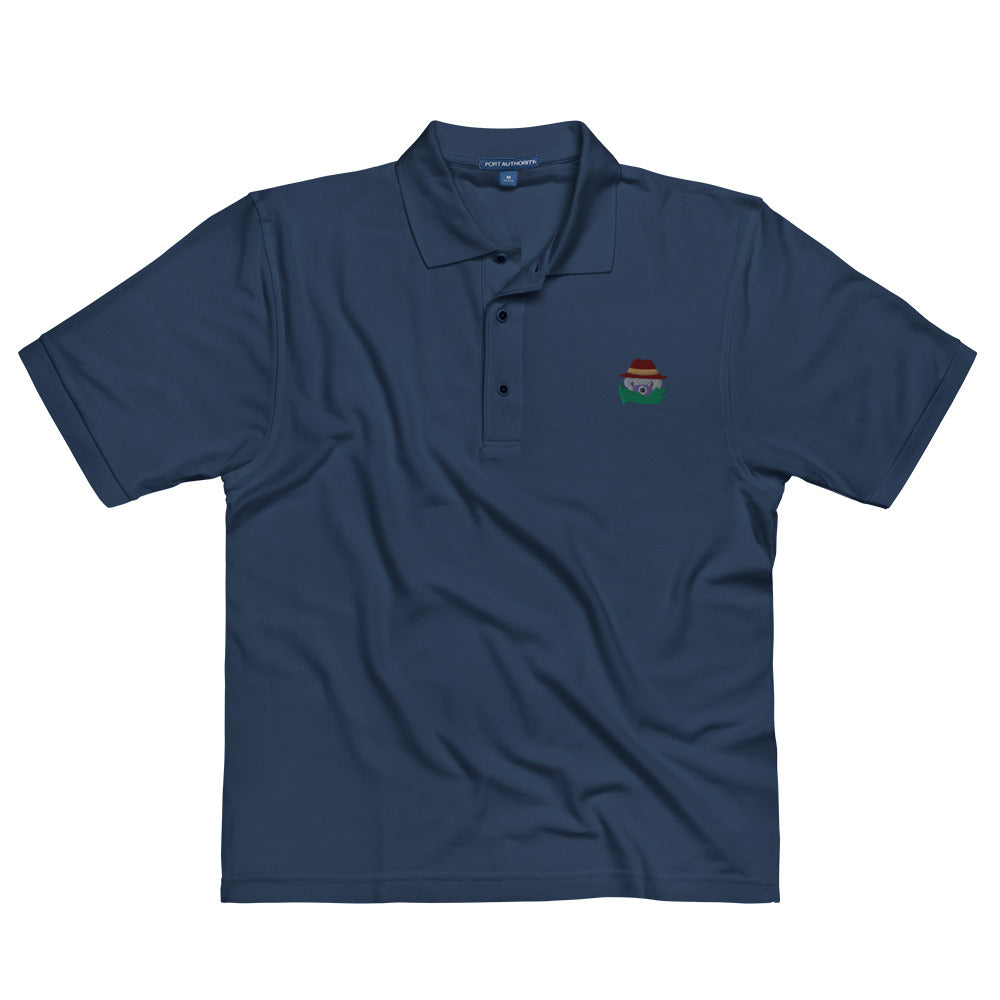 little guy in the jungle polo shirt