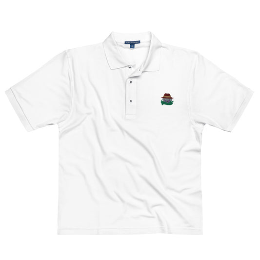 little guy in the jungle polo shirt