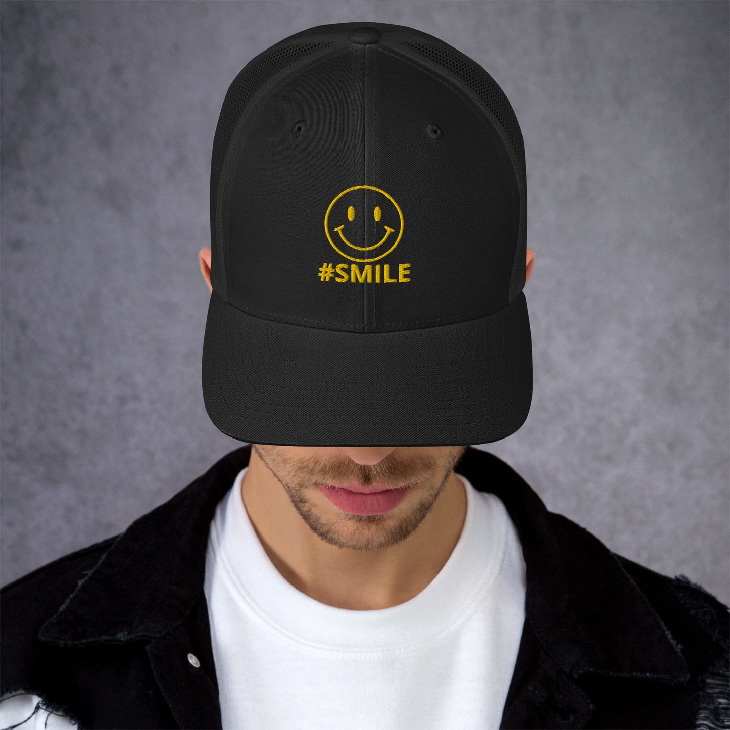 Smile tag Hat