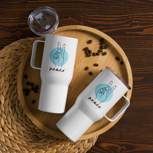 Travel mug "peace"