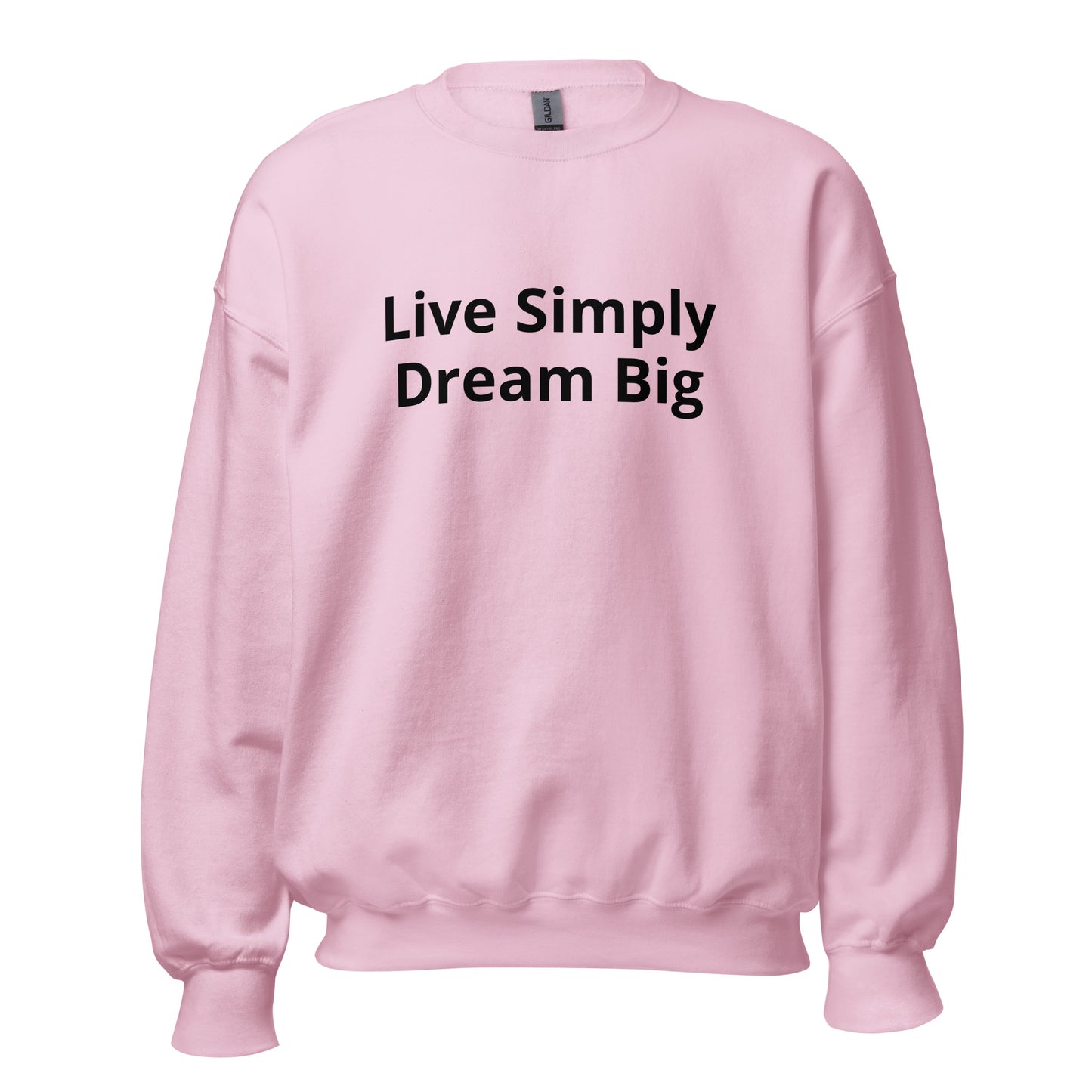 "Live single,Dream big " sweatshirt