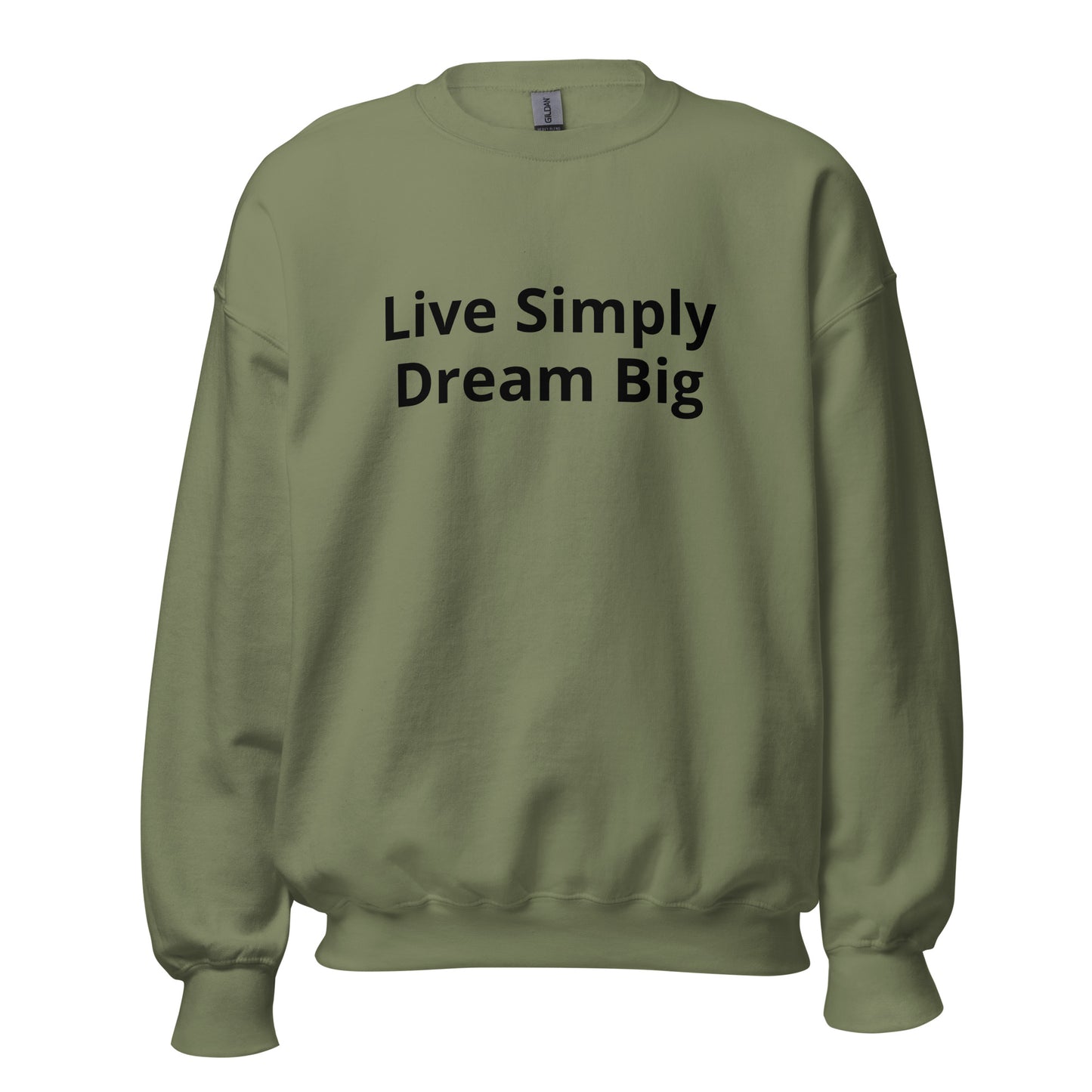 "Live single,Dream big " sweatshirt